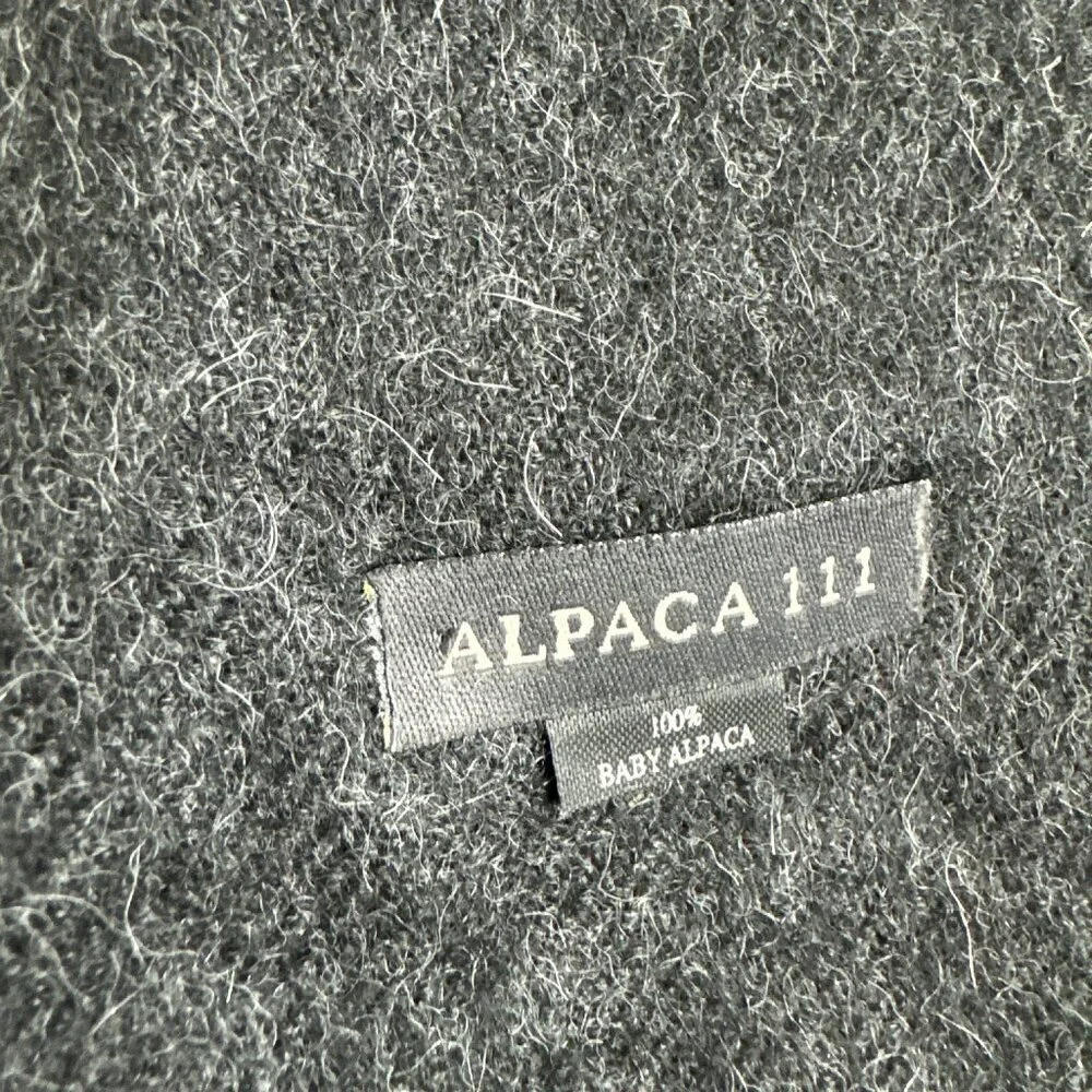 Luxury 100% Baby Alpaca Scarf Fringe